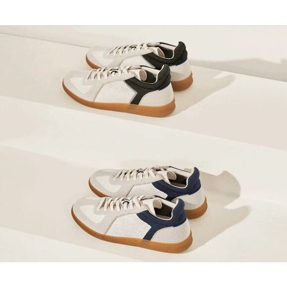 Rothy’s Men’s The RS01 Sneaker in Panther Black and White - Picture 3 of 12